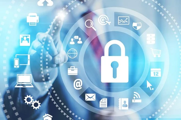 Cyber security technology illustration